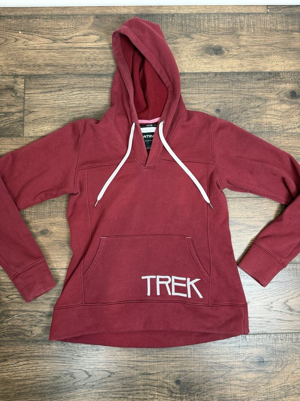 Bontrager Women's Pullover Premium Hoodie Sweatshirt Trek Maroon Sz L